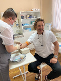 Легенда российского футбола Александр Мостовой проходит обследование в медицинском центре "А-Линия"